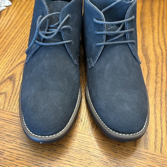 Bruno Marc New York Gray Suede Men’s size 7.5. Never worn. - Picture 4 of 8